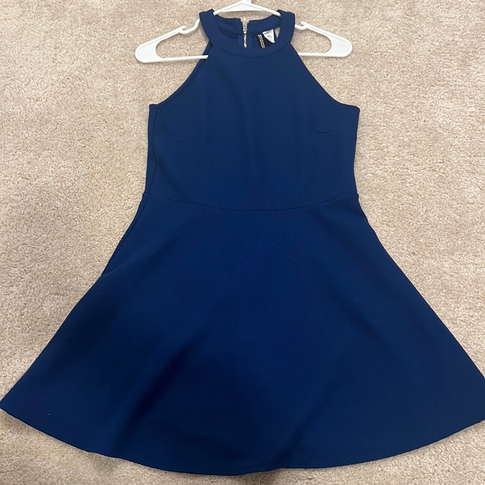 Royal blue dress